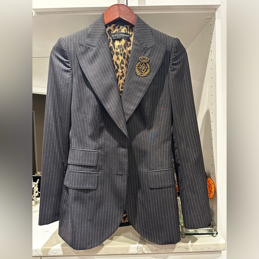Dolce&Gabbana Striped Blazer